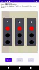 Three Traffic Lights