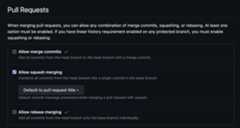 Pull Requests Settings