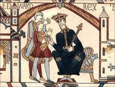 Edward the Confessor, Harold Godwinson, Bayeux Tapestry