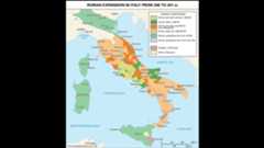 Roman expansion in Italy from 298 to 201 bce