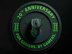 Razer初のゲーマー向けマウス「Boomslang」が20年ぶりに復活。20周年記念マウスが限定1337台で2026年発売の予定