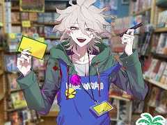 狛枝凪斗が「ヴィレヴァン」の店員に。「スーパーダンガンロンパ2」とヴィレヴァンの新たな描き下ろしコラボアイテムが登場