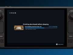 「Steam Deck」,低電力ダウンロードモードのテストを開始。画面をオフにした状態で,ダウンロードを完了できる