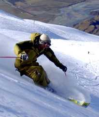 Skiing at Wānaka