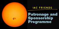 IAC Friends. Patronage and Sponsorship Programme Announcement of the IAC Friends. Patronage and Sponsorship Programme