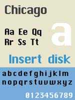 カバー画像:Windows 7 で Chicago フォントを使う