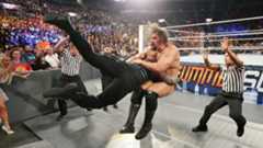 The United States Championship Match did not take place after Roman Reigns rendered Rusev unable to compete WWE Photo