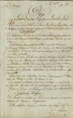 Decree of the Regency defining the formal and casual attire of the first Ambassador of Greece in Paris, Michael Soutzos Page 1 Decree of the Regency defining the formal and casual attire of the first Ambassador of Greece in Paris, Michael Soutzos Page 1