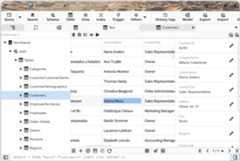 Kangaroo grid view with form support