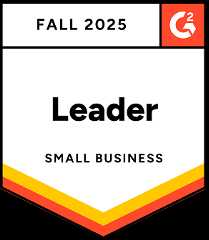 Awarded Grid Leader in Small to Medium Business by G2 market reports
