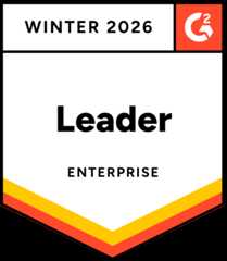 Awarded Grid Leader in Enterprise - Winter 2026 by G2 market reports
