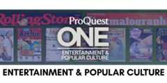 ProQuest One Entertainment & Popular Culture