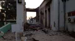 病院空爆は「アフガン側が要請」 米軍が説明一転