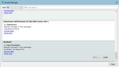 Boards Manager screenshot