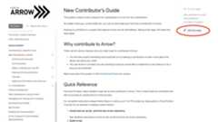 click on edit this page