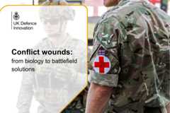 Up to £1.5 million available for innovations that improve conflict wound care