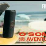 Oferta Relâmpago: desconto de 50% na caixa de som Flip 5 da JBL