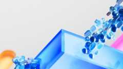 Abstract Azure image