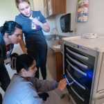 Students participate in escape room challenge in Nursing Simulation Center