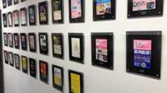 フォレスト出版の10万部突破作品パネルに…