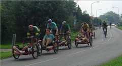 Figure 3. Cargo bike race in and around the village of Lith, 2006 (Source: www.caubo.com)