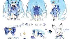 『2017年の雪ミクさん公開♡「ねんどろいど 雪ミク Twinkle Snow Ver.」』