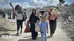 ガザで停戦発効、イスラエル軍がガザの一部から撤退 - BBCニュース