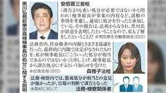 黒川弘務前東京高検検事長の処分、法務省が「懲戒」が相当と判断するも、官邸が懲戒にはしないと結論付けて「訓告」に