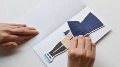 スカートめくりをして伝言メモを確認する「スカートめくり付箋(フセン)」。カレンダーもあります。 : インテリア雑貨の伊勢海老太郎ブログ