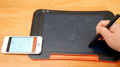 紙にペンで書くような書き味でスマホ・PCにBluetoothで保存&リアルタイム表示できる電子メモパッド「ブギーボードSYNC 9.7」を使ってみた - GIGAZINE