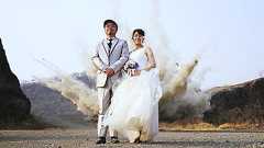 特撮のロケ現場でババーン!と爆破結婚写真を撮ってきた