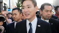 前原代表 地元京都演説で「裏切り者!」ヤジ罵声飛び緊迫/デイリースポーツ online