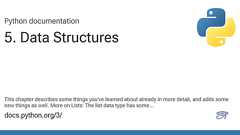 5. Data Structures
