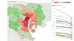 「生活保護」過去10年の増減 全国970市区を「見える化」したら… 自治体の「水際作戦」を疑う研究者ら:東京新聞デジタル