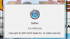「Safari 5」はSafari4より30%、GoogleChrome5.0より3%、Firefox3.6より2倍高速らしい