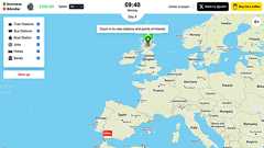 公共交通機関だけを使ってある地点から別の地点までレースをするゲーム「Geo Racers」