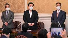 福山幹事長、羽田雄一郎参院議員の逝去について記者会見