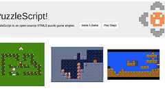 ファミコン風パズルゲーム開発が可能なHTML5エディタ「PuzzleScript」の言語仕様がマニアック過ぎる件! : うえぶはっく