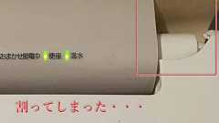 便座の蓋を割った - えむしとえむふじんがあらわれた