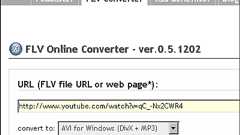 YouTubeを劣化なしで各種形式にオンライン変換する「FLV Online Converter」