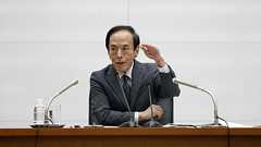 植田日銀総裁、利上げでジレンマに直面-高市総裁誕生でかじ取り困難