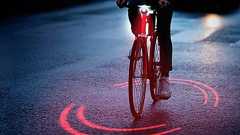 michelin’s ‘bikesphere’ protects cyclists from cars inside a ring of red light
