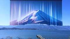 「原寸大富士山幕」設置構想、全国500カ所に 訪日客分散化図る