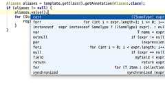 IntelliJ IDEA 13.1のPostfixコード補完 | Post Blog