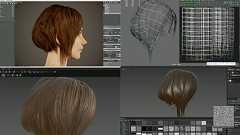 早くて簡単!!サブスタンスペインターを使って板ポリなのにリアルな髪の毛のテクスチャーを作るチュートリアル動画です。|3DCG最新情報サイト MODELING HAPPY