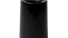 Amazon.co.jp: ideaco(イデアコ) ゴミ箱 丸形 6L 直径20✕高さ30cm TUBELOR black (チューブラー ブラック): 小池和也: 家庭用品