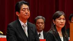 Japan scandal links Shinzo Abe to school with racist views - UPI.com