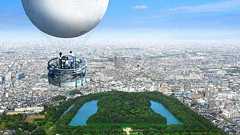 広告費ゼロでも人気の理由は? 上空100メートルから“教科書の古墳”を眺めるバルーン観光