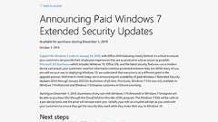 マイクロソフトが方針転換。Windows 7の2023年までの延長サポート、あらゆる企業が購入可能に