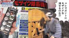 あこがれの「モザイク除去機」で本当にモザイクは消せるのか!?